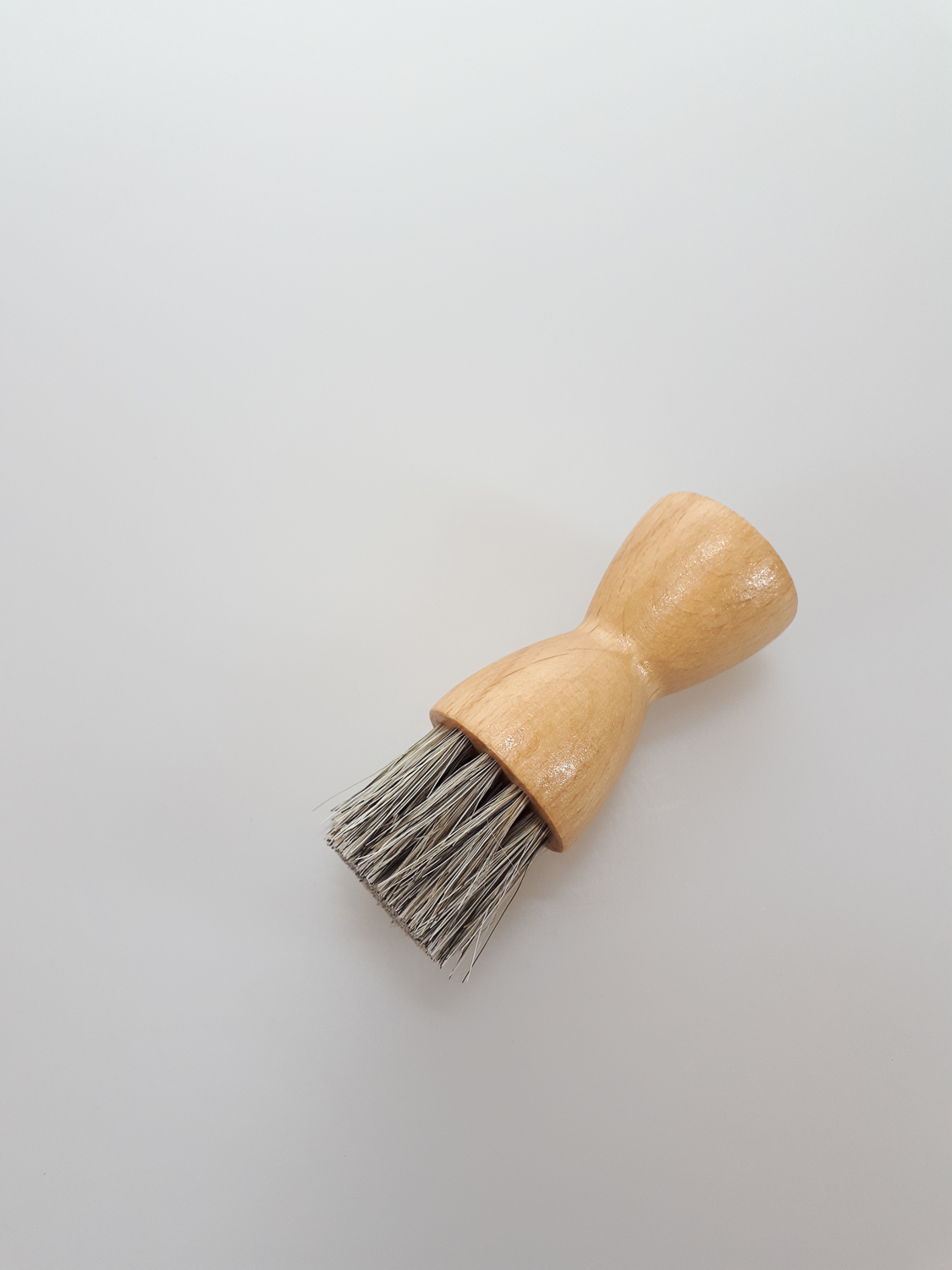 Pilzbürste Mini grau